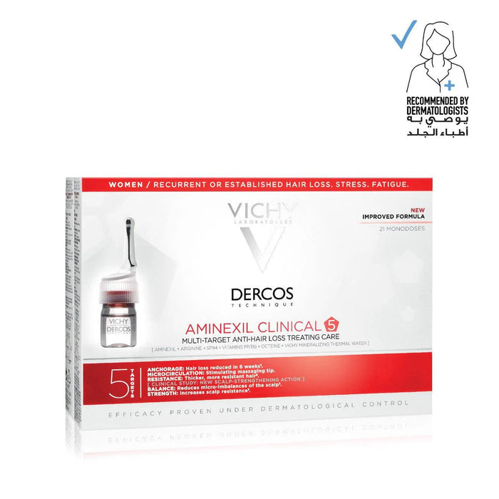 Vichy Dercos Aminexil Anti-Hair Loss For Woman 21x6ML