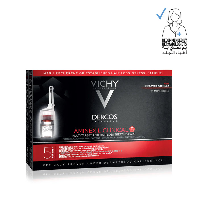 Vichy DERCOS AMINEXIL FOR MEN 21 X 6ML