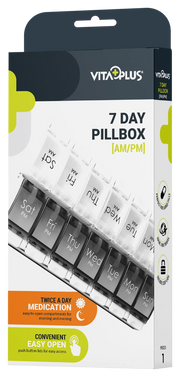 Vitaplus 7 Day Pillbox AM/PM