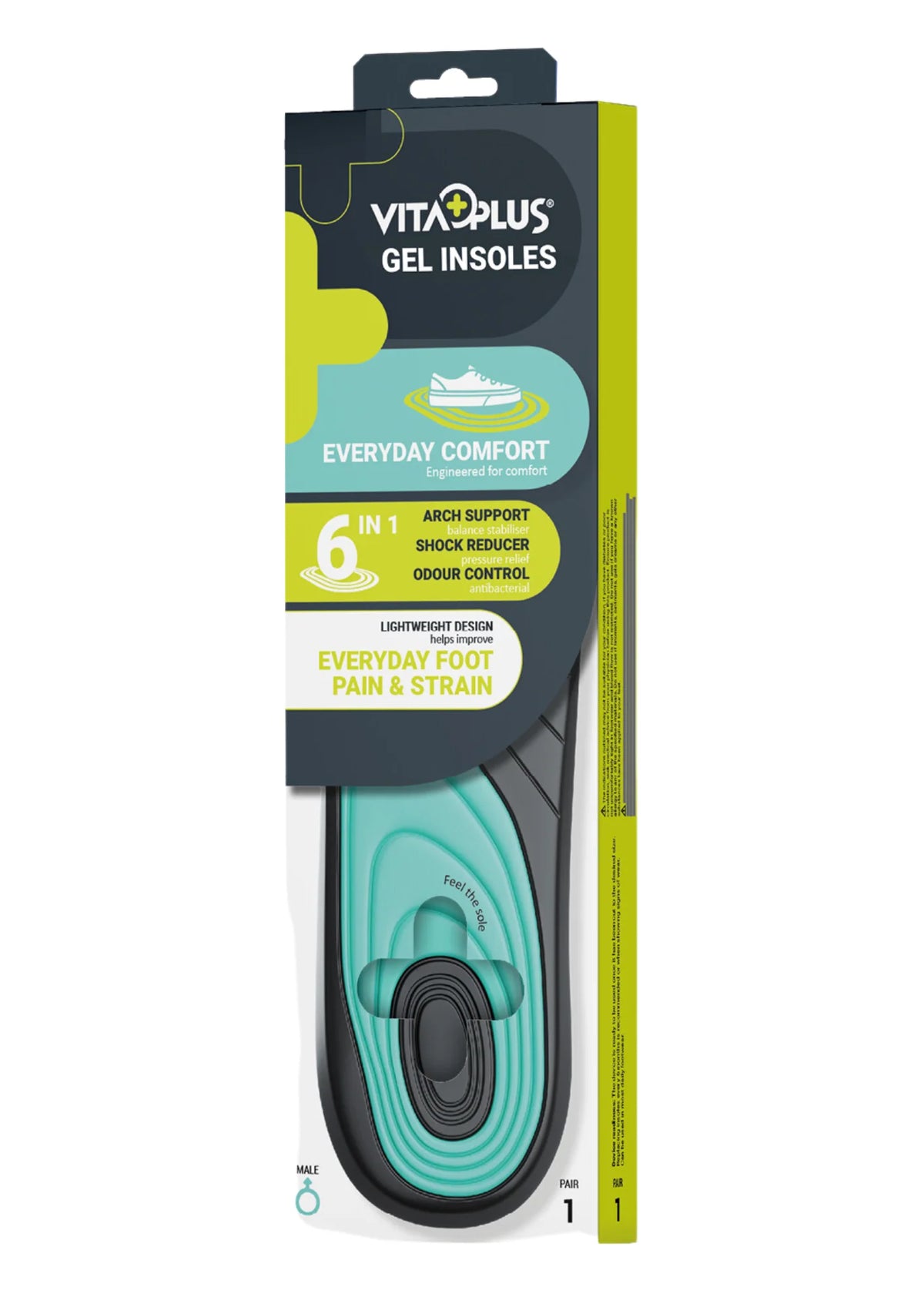 Vitaplus Gel Insoles Everyday Comfort