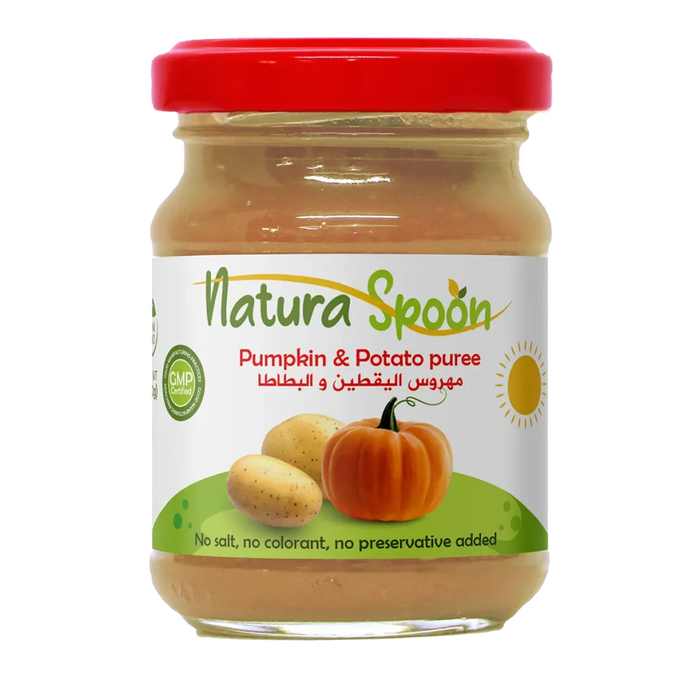 Natura Spoon Pumpkin & Potato puree