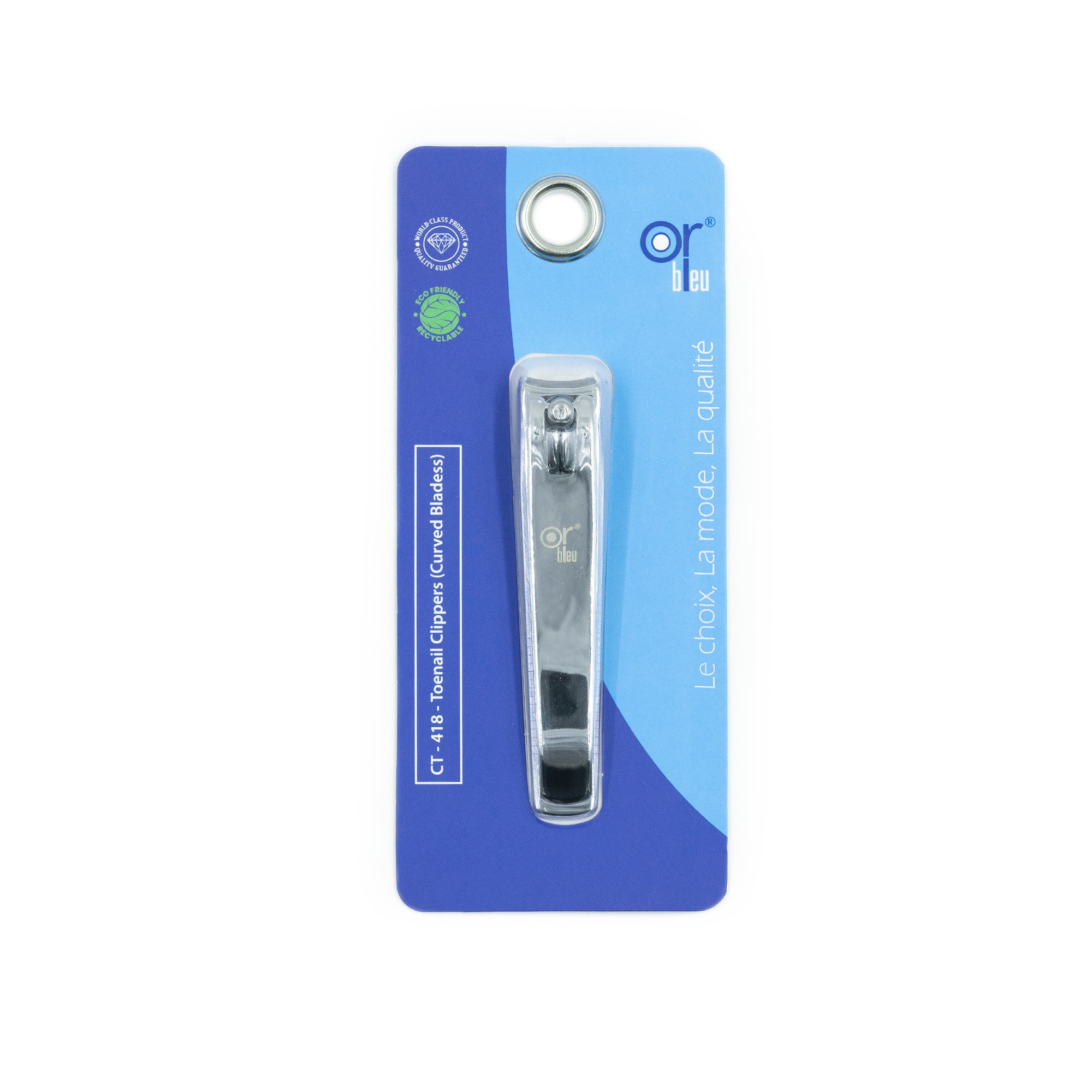 Orbleu Toenail Clippers Curved Blades
