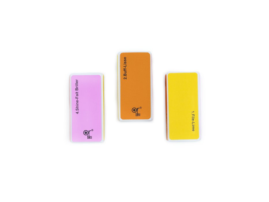 Orbleu 4 Way Mini Nail Buffers