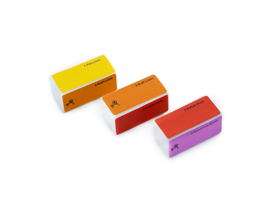 Orbleu 4 Way Mini Nail Buffers