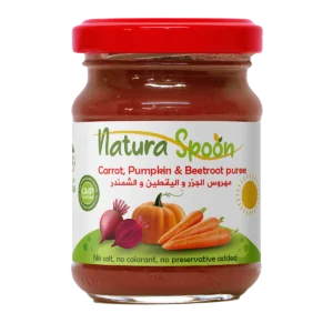 Natura Spoon Carrot, Pumpkin & Beetroot puree