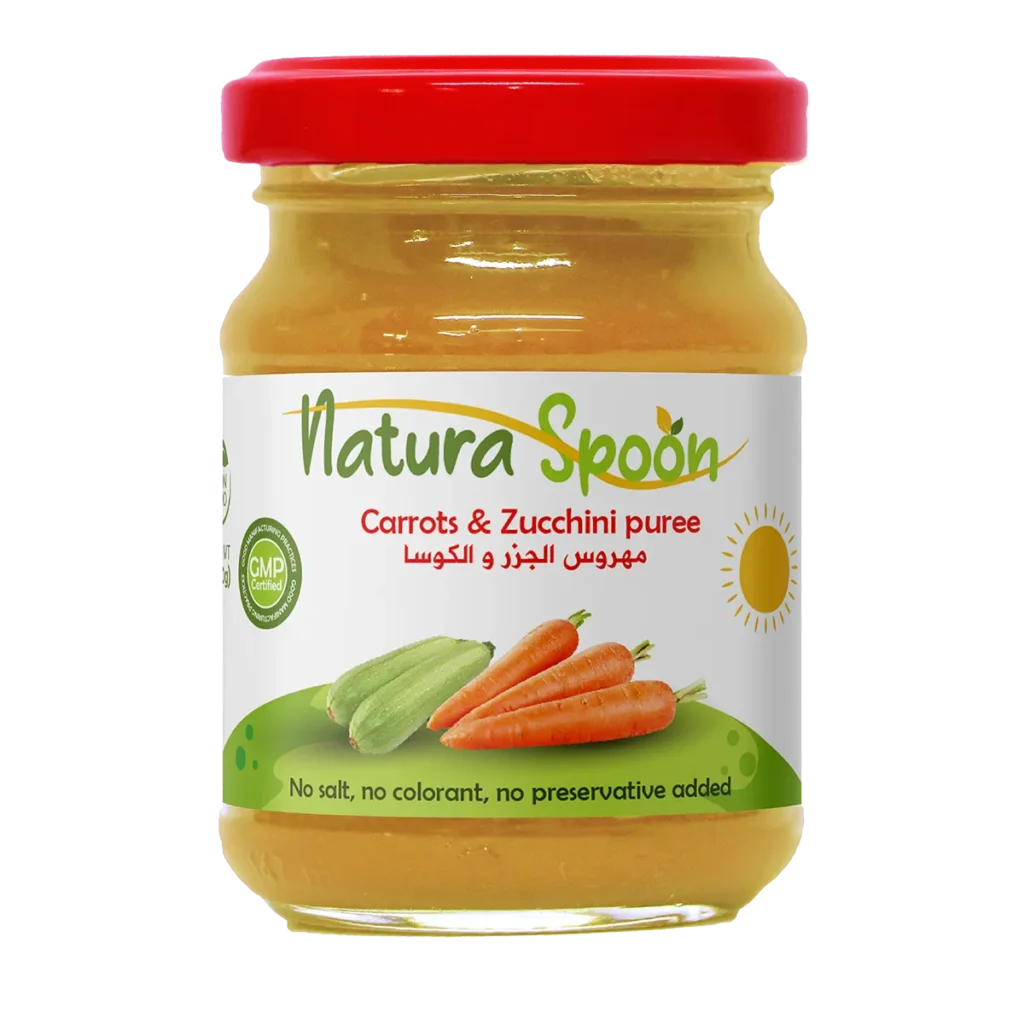 Natura Spoon Carrots & Zucchini puree