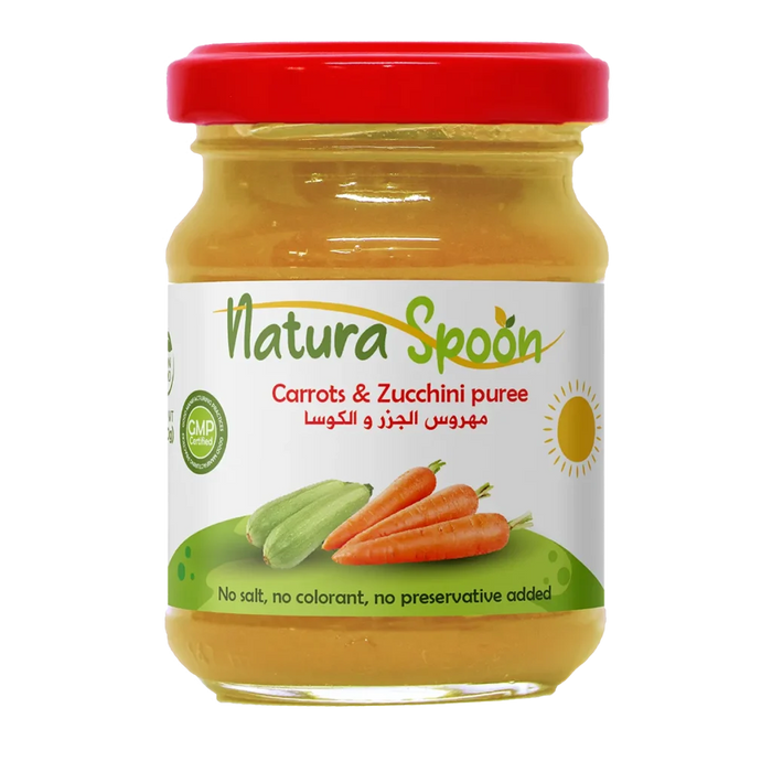 Natura Spoon Carrots & Zucchini puree