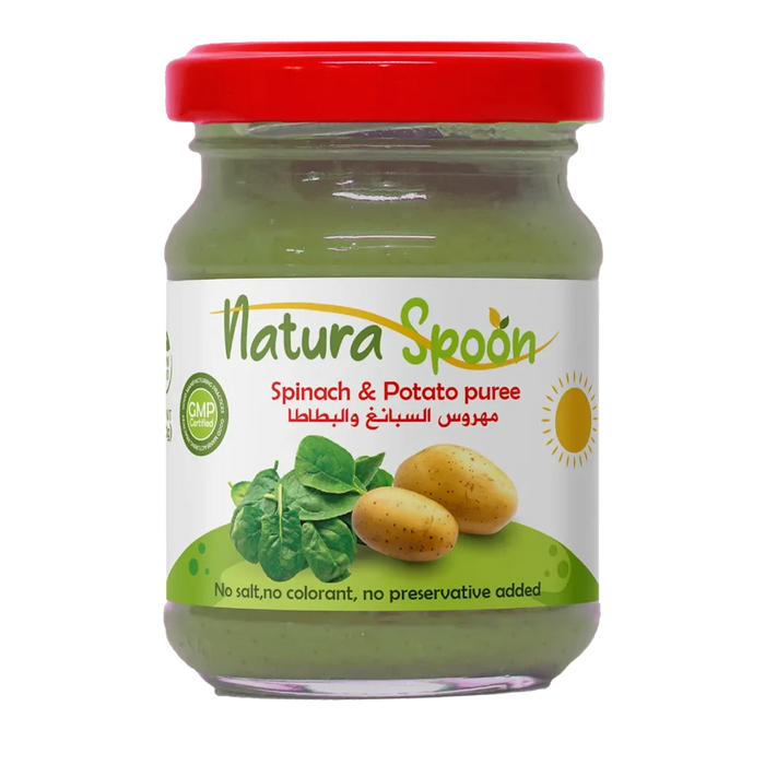 Natura Spoon Spinach & Potato puree