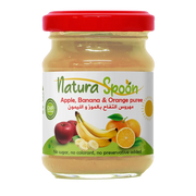 Natura Spoon Apple, Banana & Orange puree
