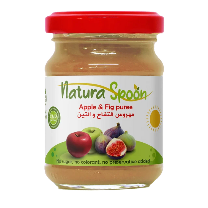 Natura Spoon Apple & Fig puree