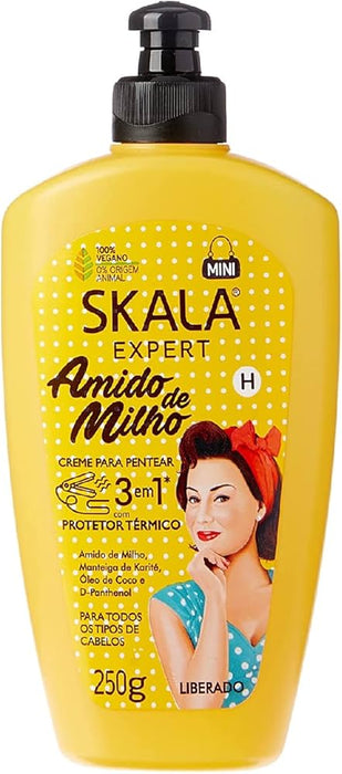 SKALA 3-in-1 Amido de Milho Styling Cream 250g