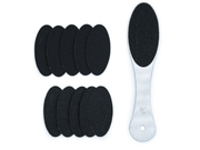 Orbleu Stainless Foot File with Refill Grits