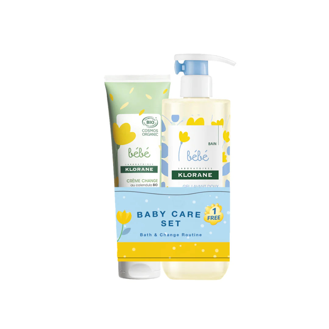 Klorane Buy Baby Certified Organic Change Cream Get A Free 500ml Gentle Foaming Gel Bundle