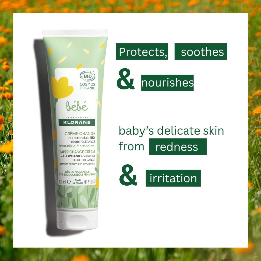 Klorane Buy Baby Certified Organic Change Cream Get A Free 500ml Gentle Foaming Gel Bundle