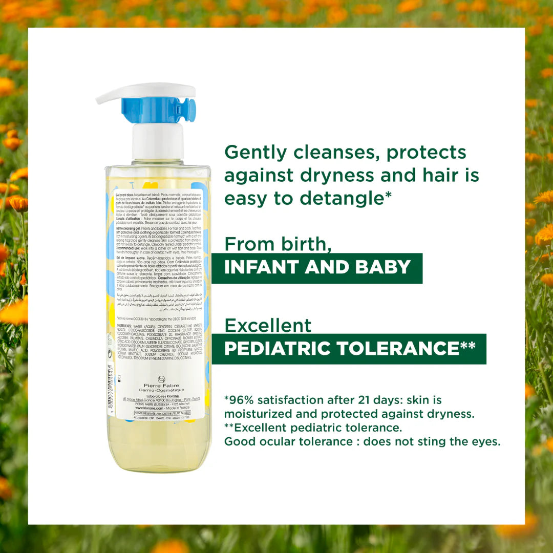Klorane Buy Baby Certified Organic Change Cream Get A Free 500ml Gentle Foaming Gel Bundle