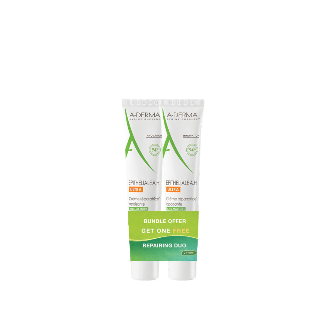 A-Derma Epitheliale AH Ultra Anti-mark Ultra Repairing Cream Buy 1 Get 1 FREE Bundle