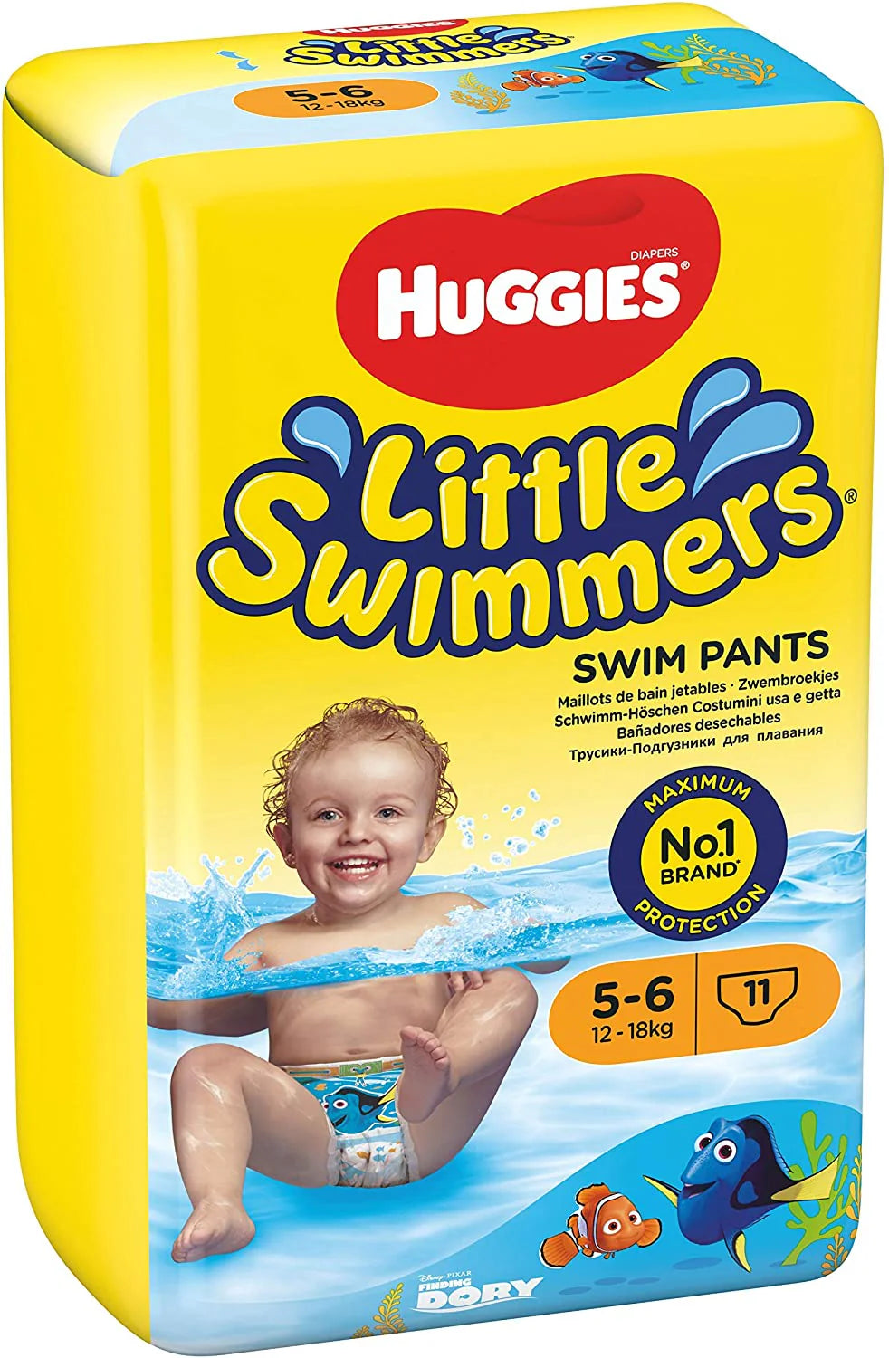 Huggies Swimmers Orange 12-18Kg 19's