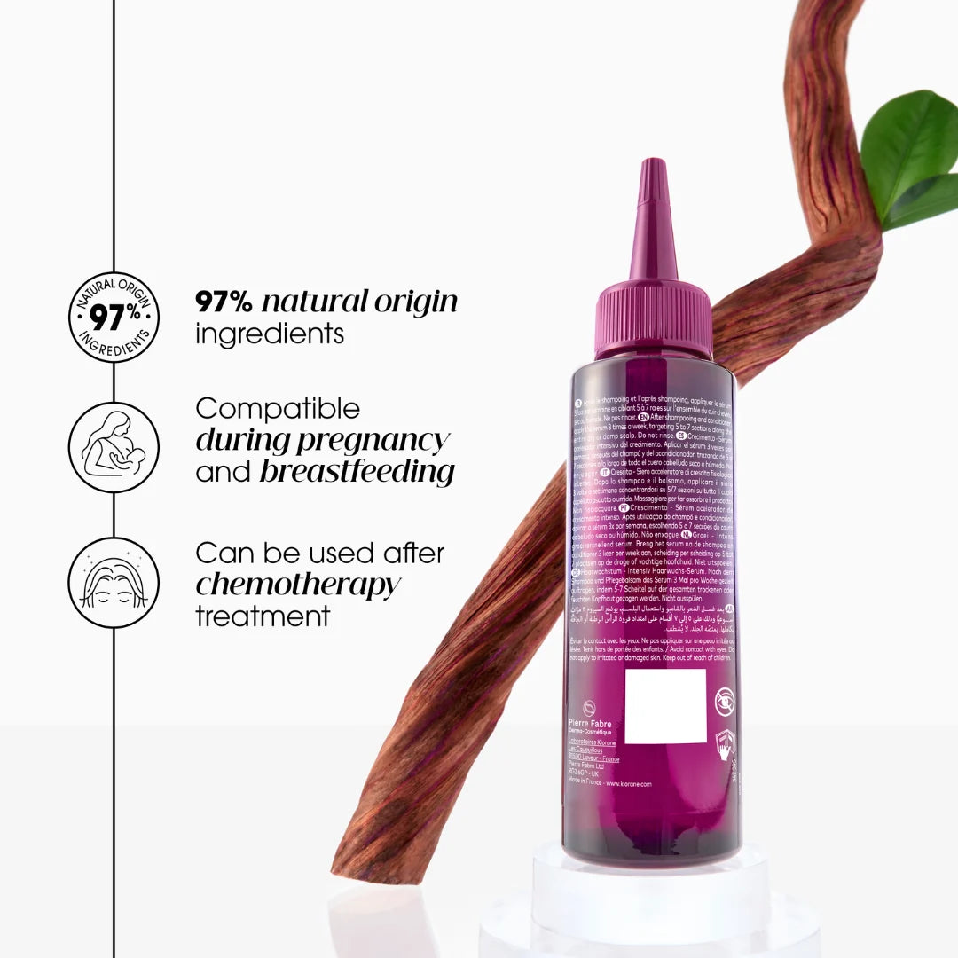 Klorane Intense Growth Accelerator Serum with Adenosine 100ML