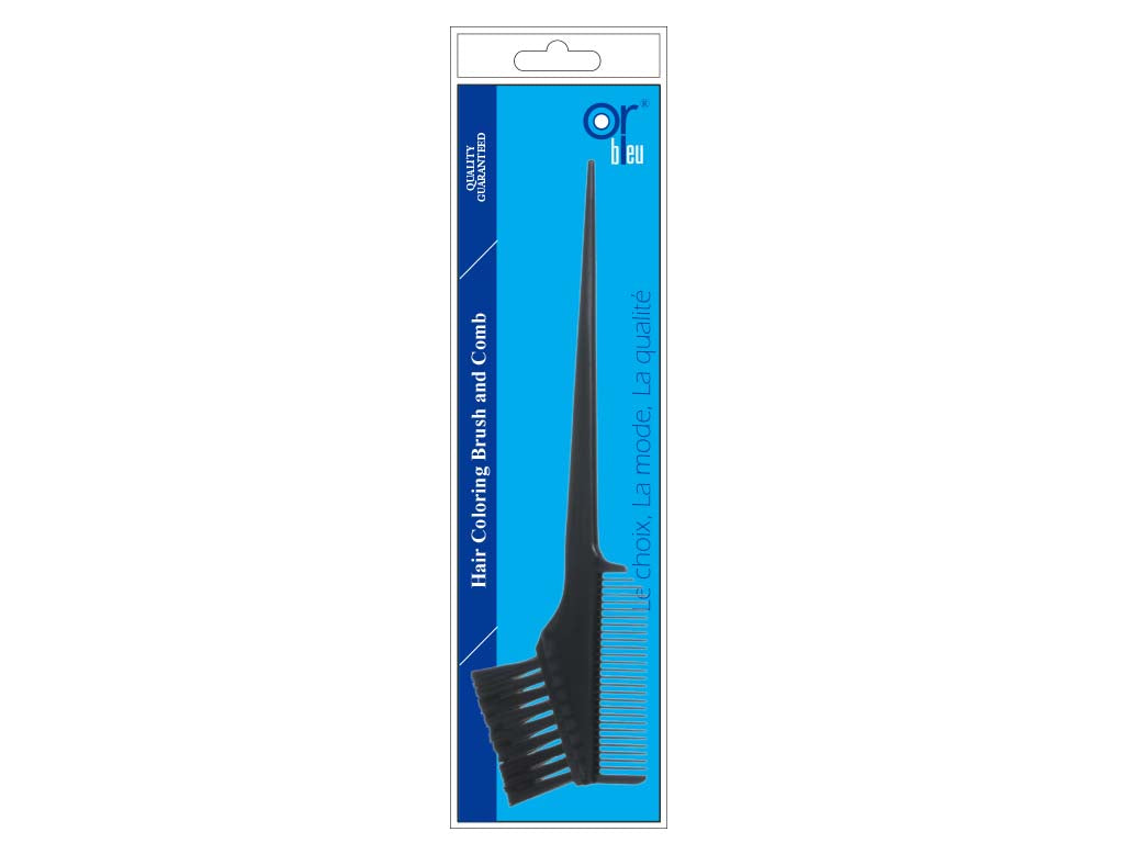 Orbleu Hair Coloring Brush and Comb