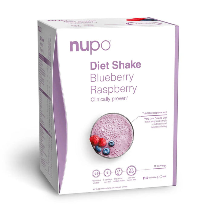 Nupo Diet Shake Blueberry Raspberry