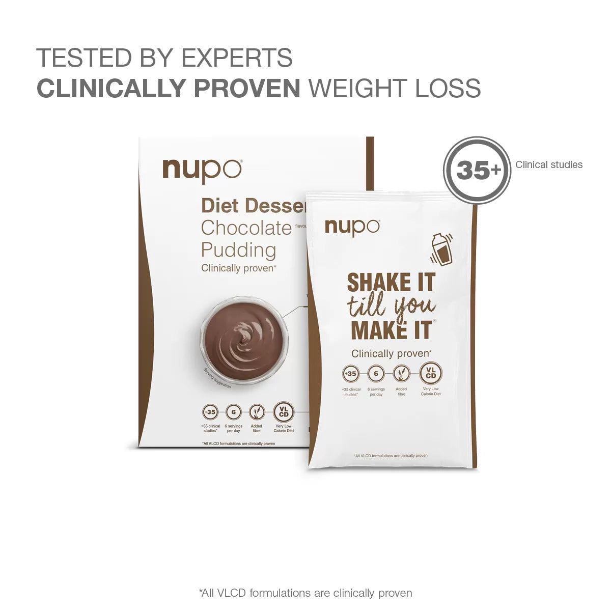 Nupo Diet Dessert Chocolate Pudding
