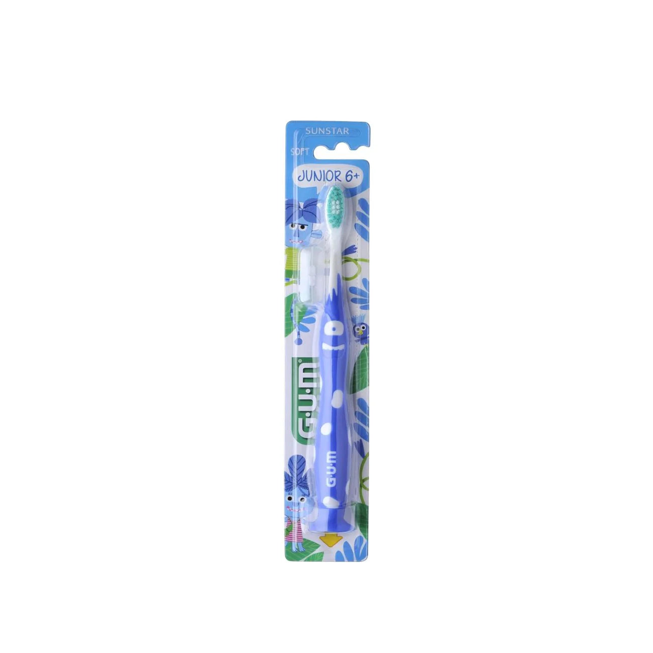 GUM Brush 902 Junior Monster Soft 7-9 Years