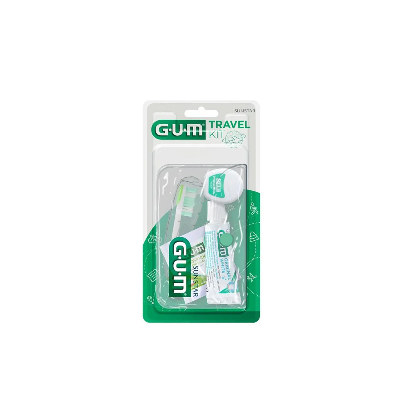 GUM Brush 156 Travel Kit