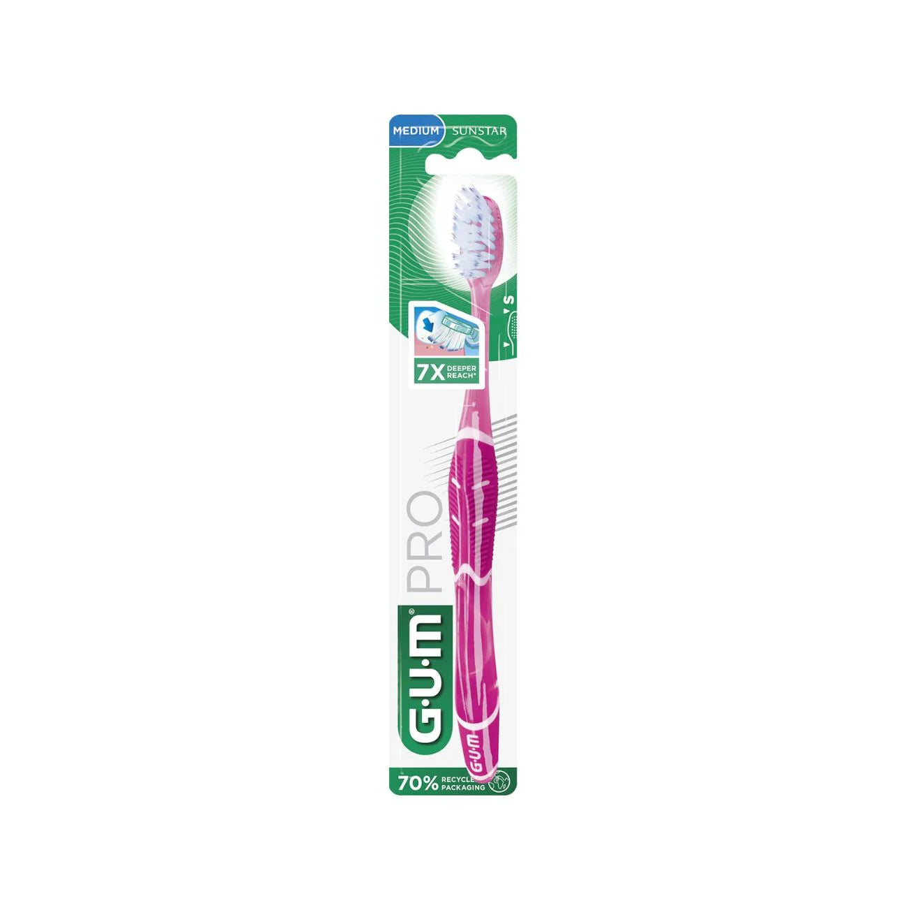 GUM Brush 528 Technique Pro Compact Medium