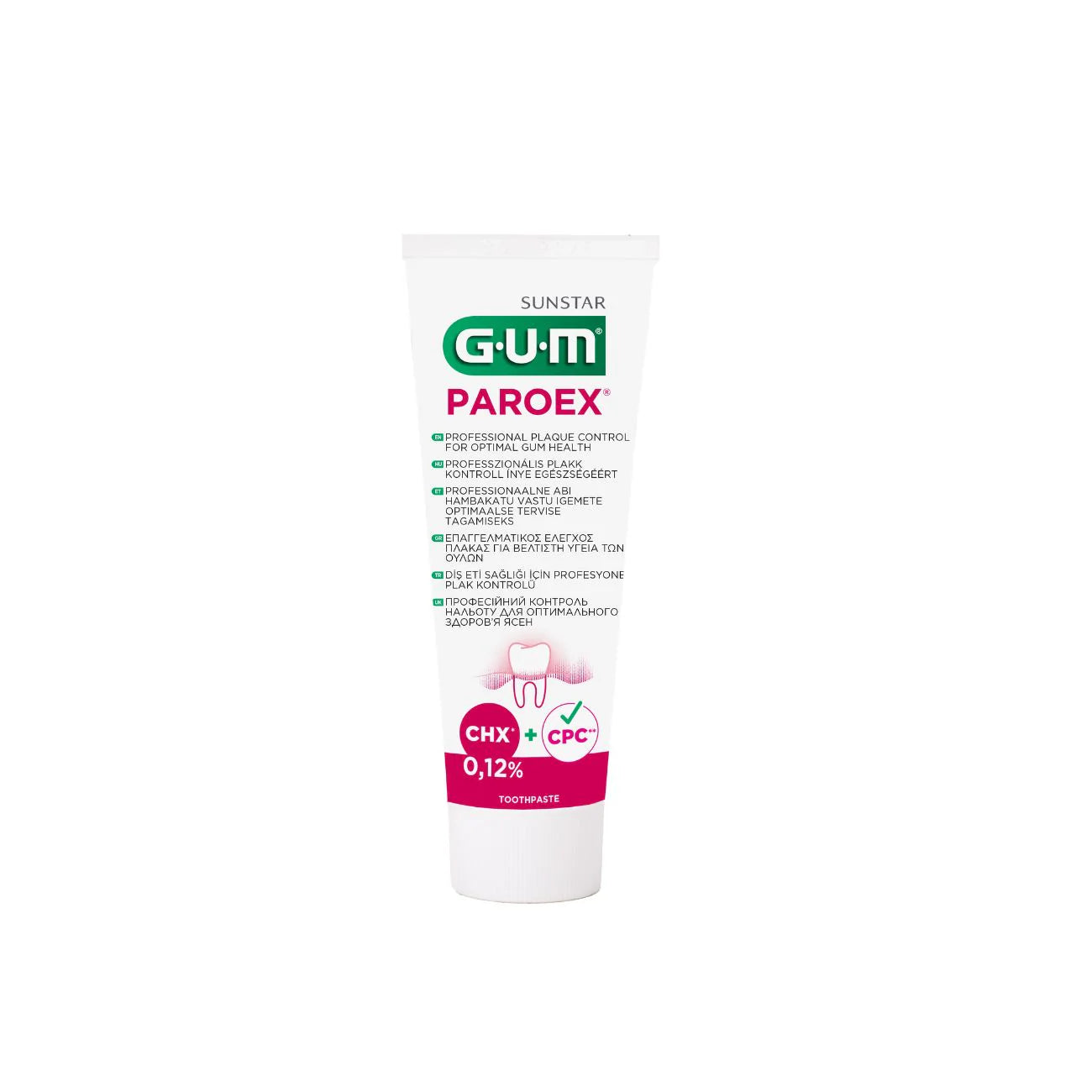 GUM Paroex Gel Toothpaste 0.12%