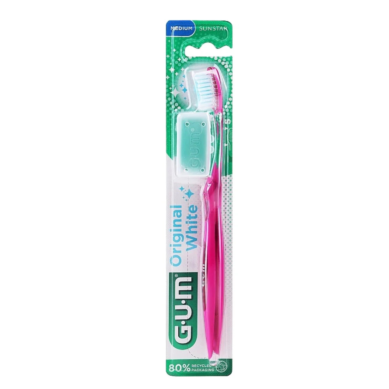 GUM Original White Medium Toothbrush -563