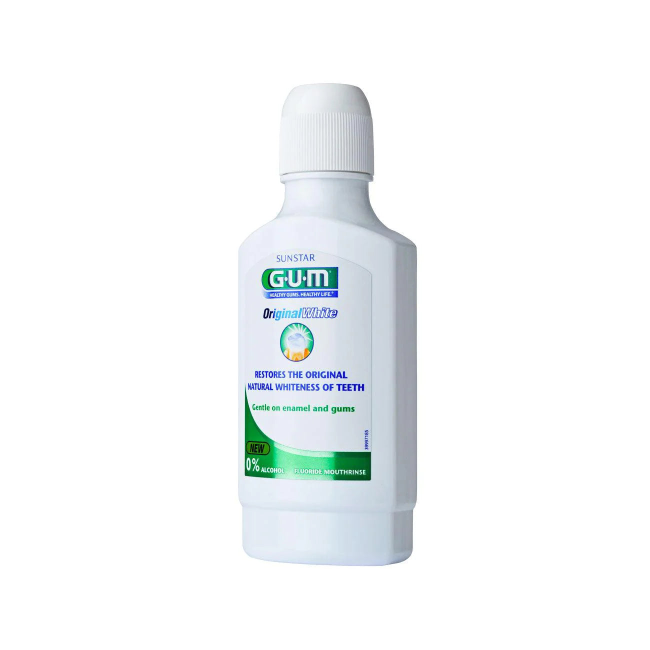 Gum Original White 0% Alcohol Fluoride Mouthrinse