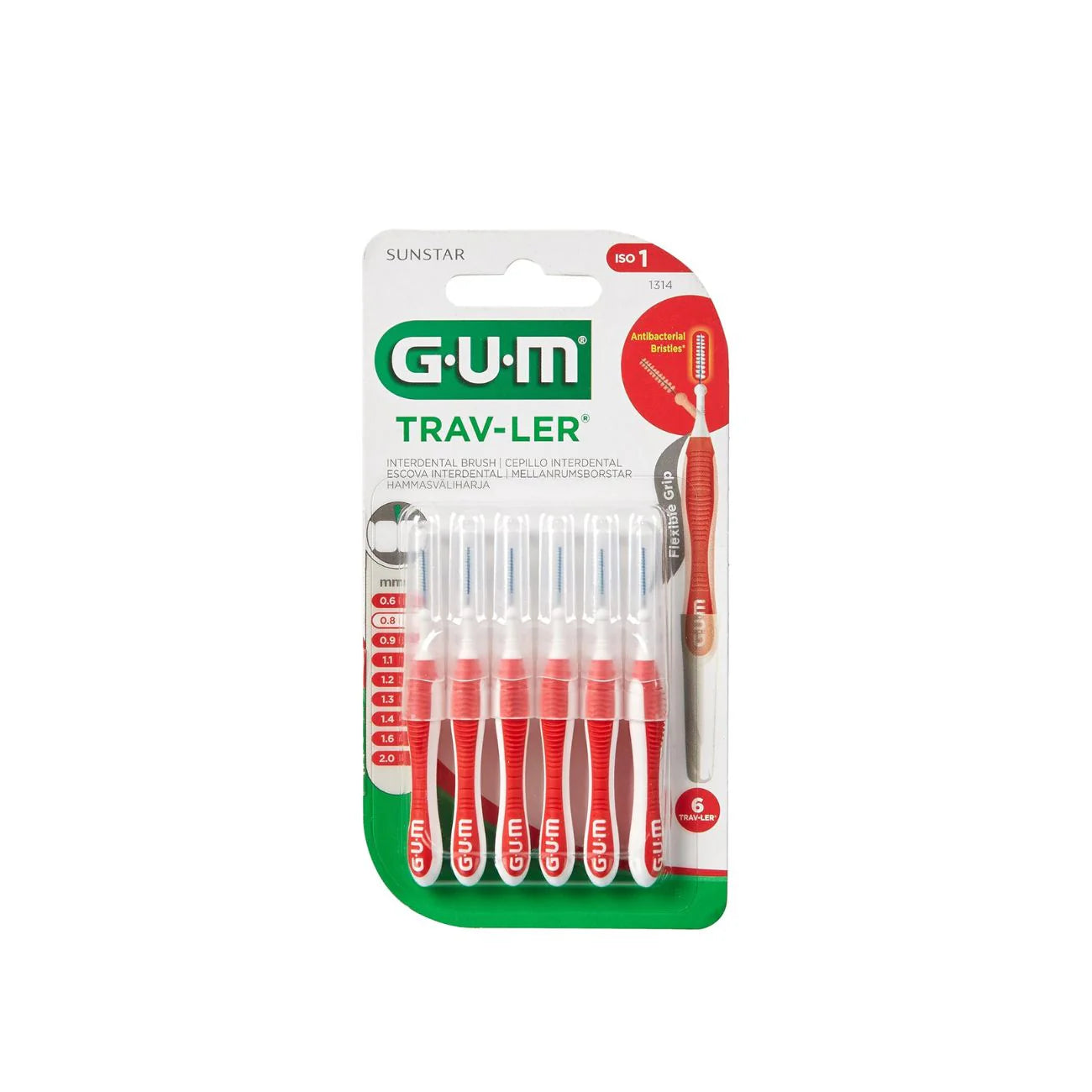 GUM Trav-Ler Interdental Brush 1314
