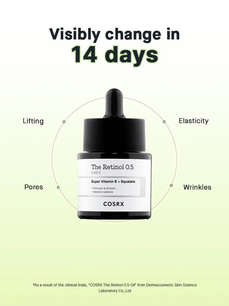 Cosrx The Retinol 0.5 Oil 20ml