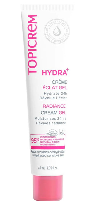 TOPICREM HYDRA+ RADIANCE CREAM GEL 40ML