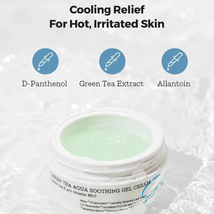 Cosrx  Green Tea Aqua Soothing Gel Cream 50ml