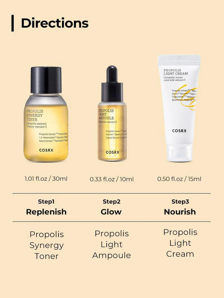 Cosrx Honey Glow Kit