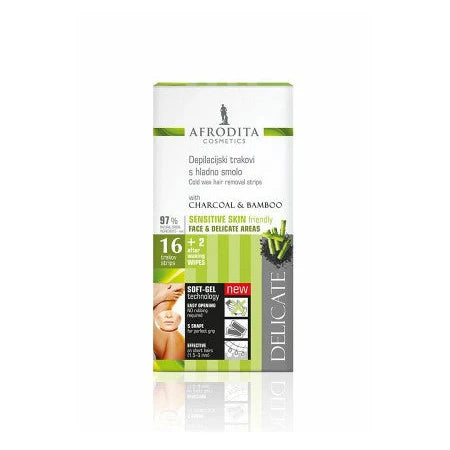 Afrodita Cold Wax Hair Removal Strips