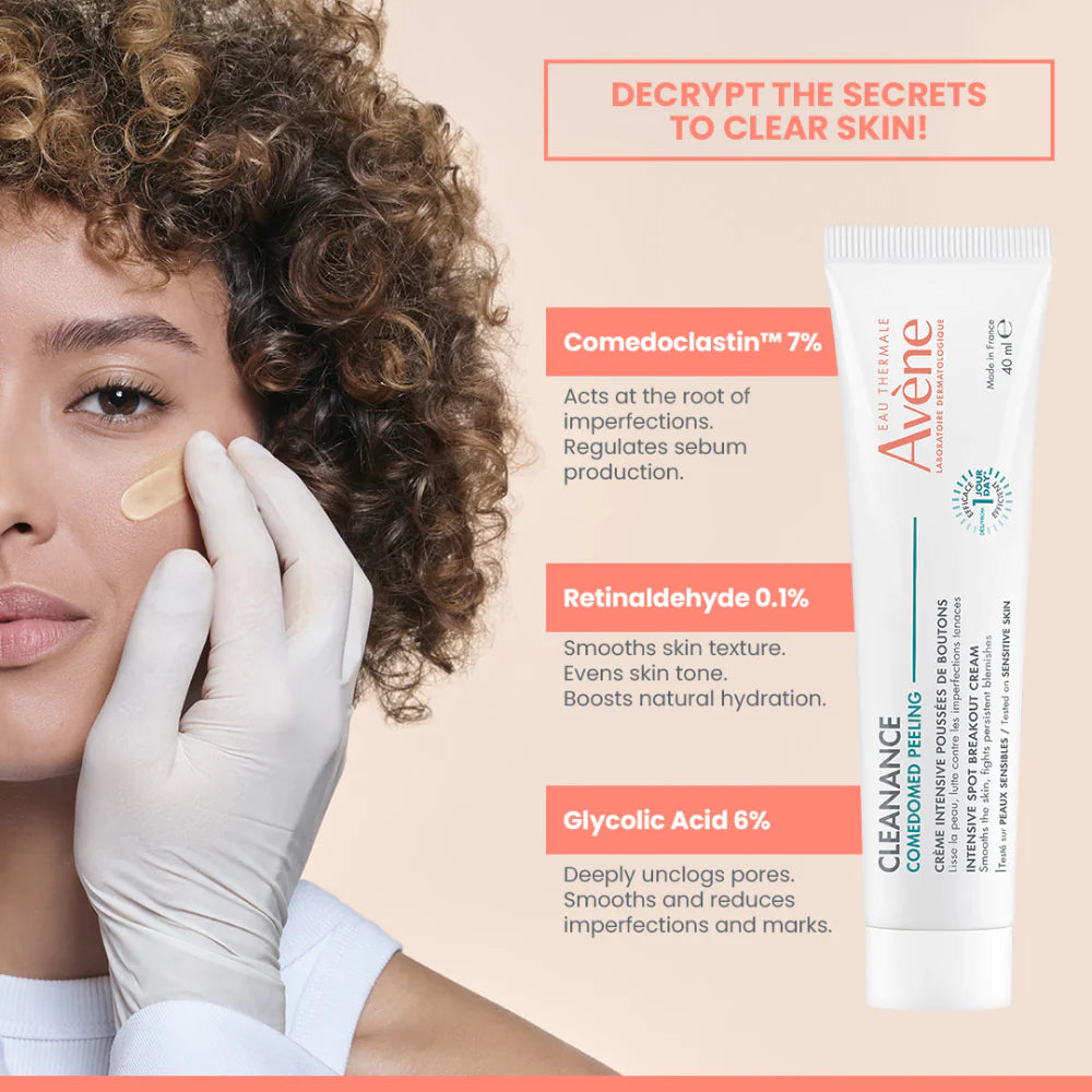 Avene Cleanance Comedomed Peeling Intensive Spot Breakout Cream 40ML