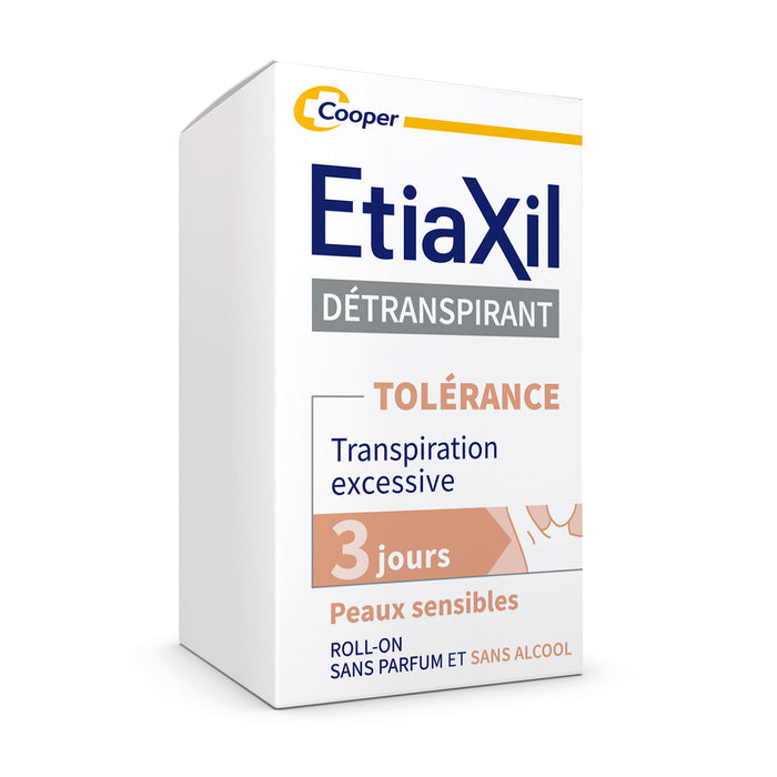 ETIAXIL TRANSPIRANT ARMPITS TOLERANCE ROLL ON 15ML