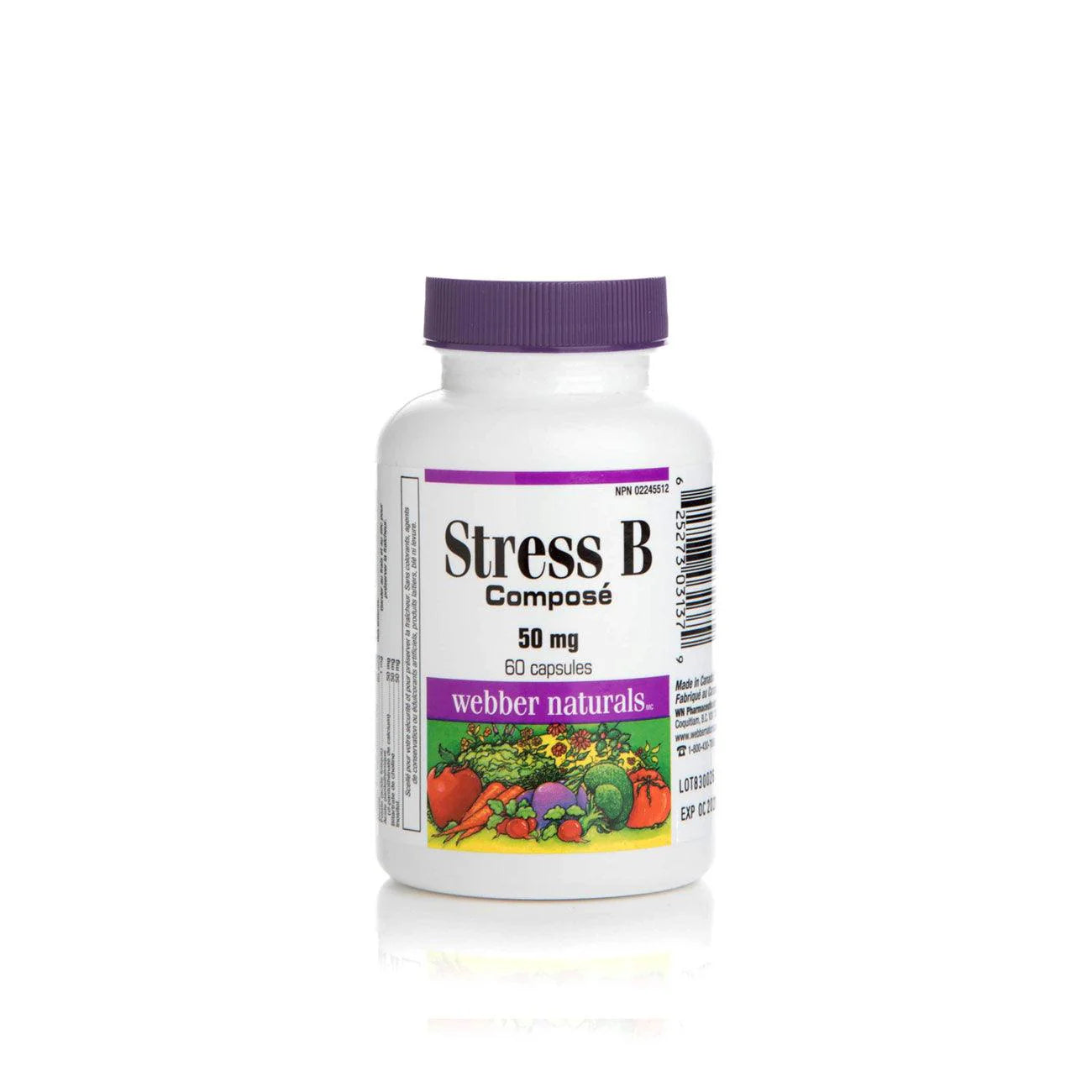 WEBBER NATURALS Stress B 50mg