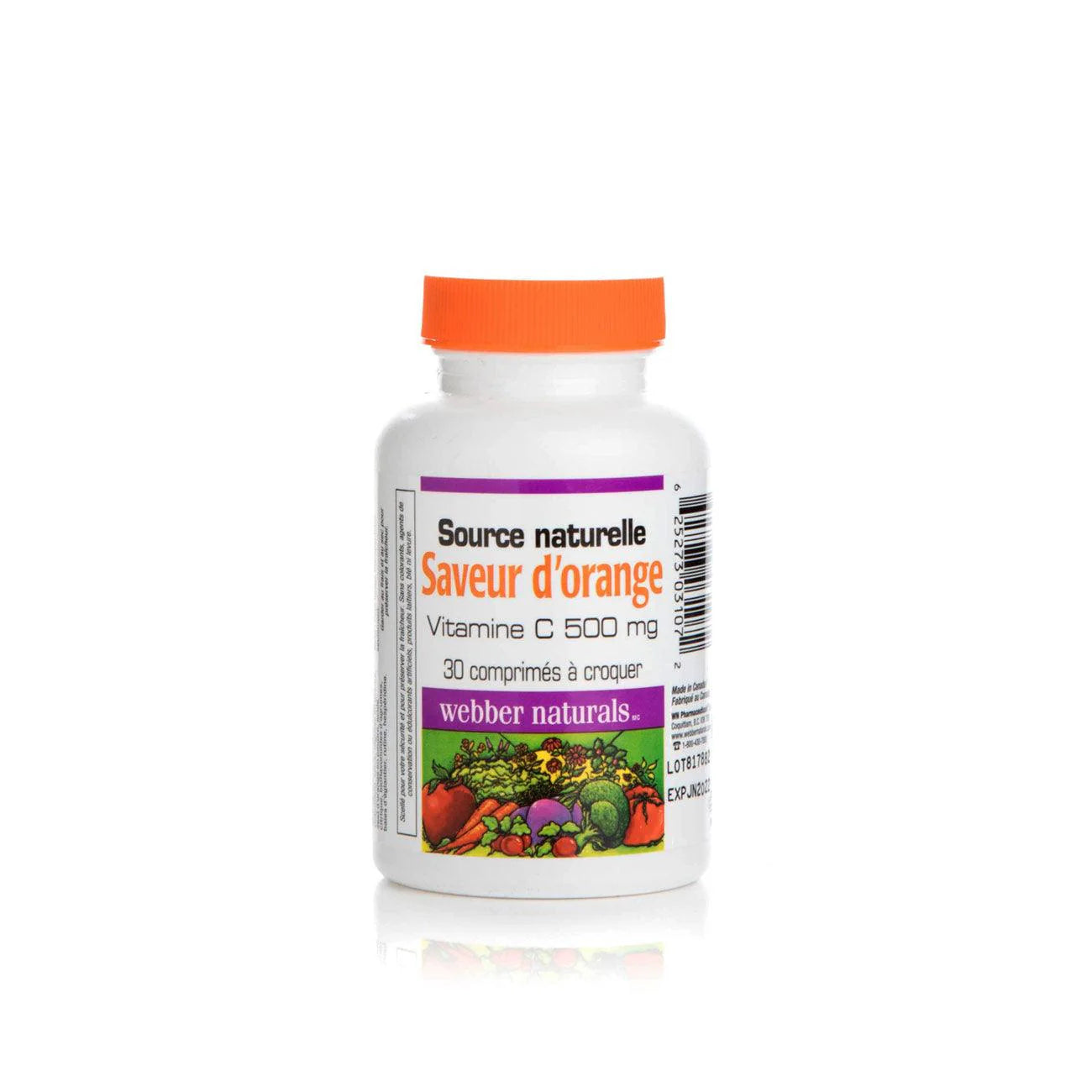 WEBBER NATURALS Chewable Vitamin C