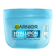 Garnier Hyaluron Fresh & Plump Cream - Hydration, 48H Oil Free - 4% [Hyaluronic Acid + Niacinamide] - Cruelty Free International & Vegan