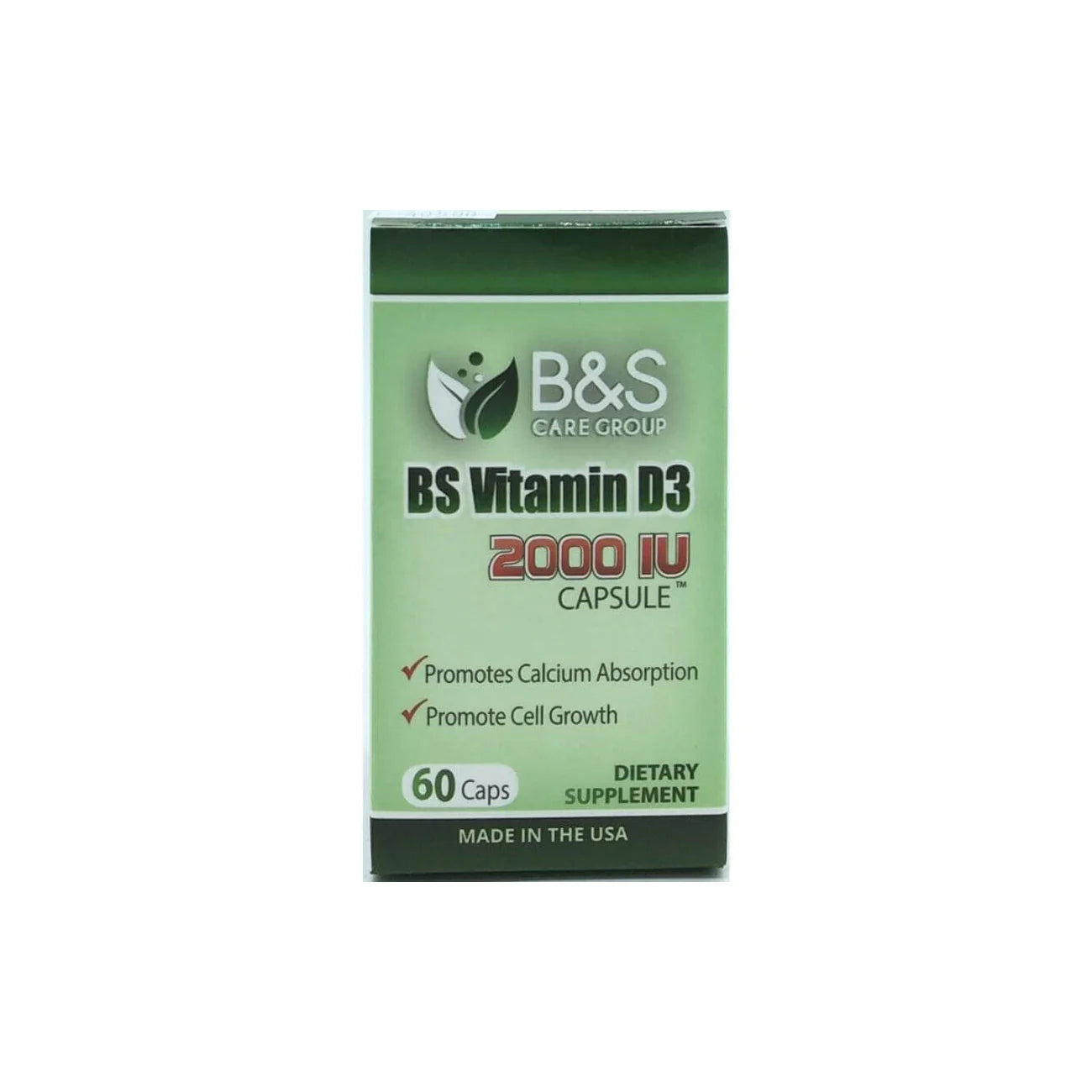 B&S Vitamin D-3 2000IU