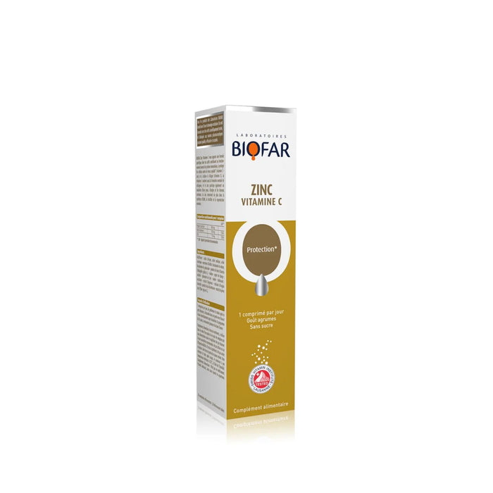 BIOFAR Effervescent Zinc + Vitamin C