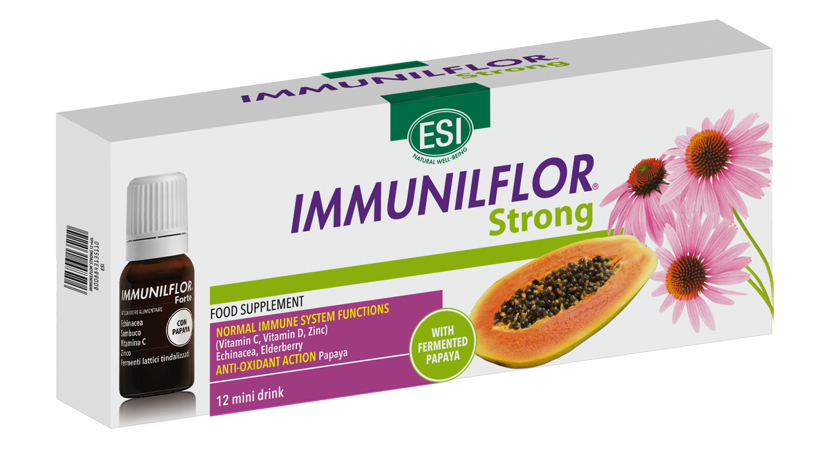 Immuniflor Strong 12 Mini Drinks
