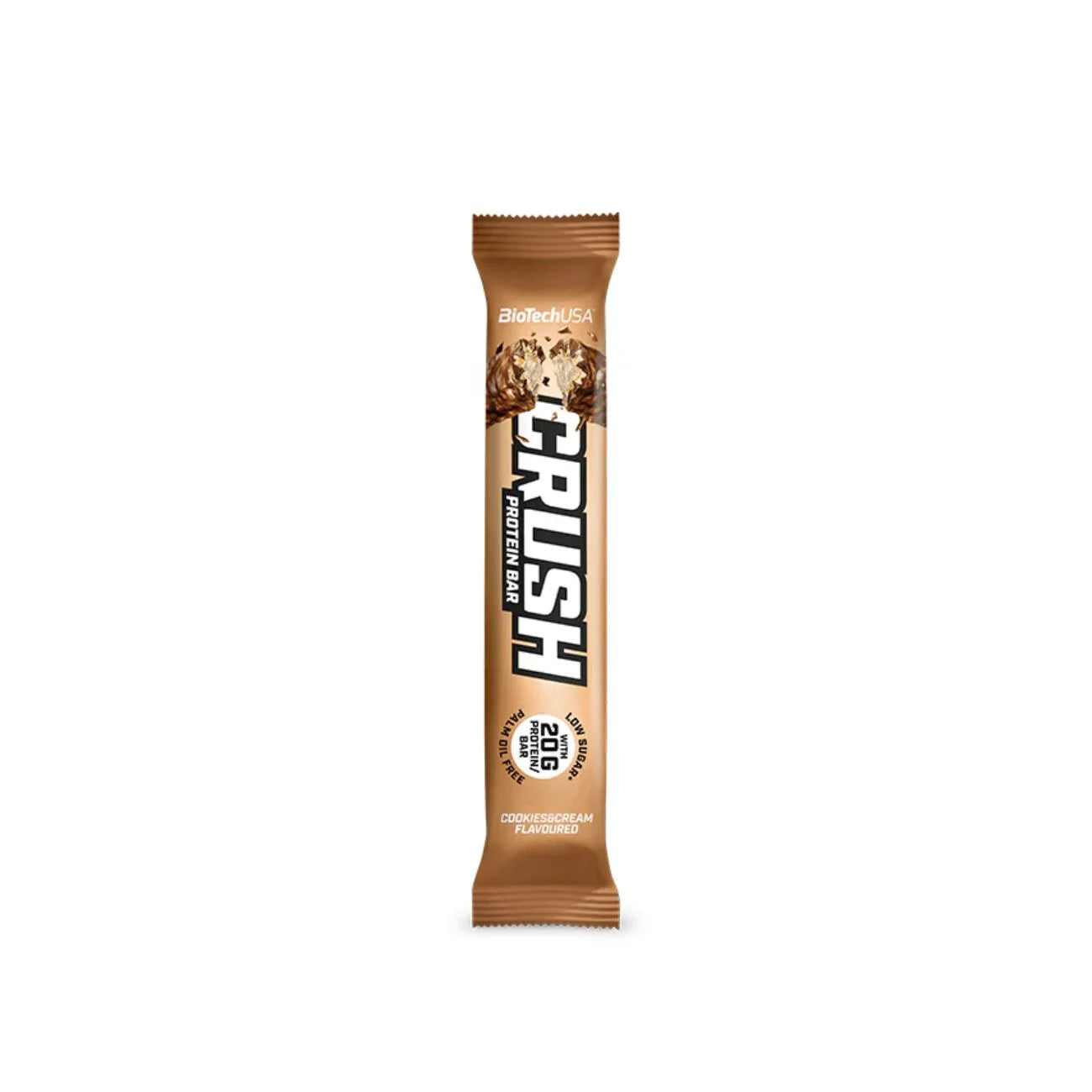 BIOTECH USA Crush Cookies & Cream Protein Bar 64 Gr