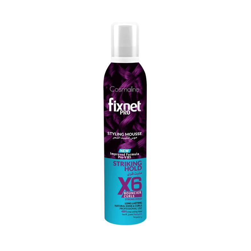 Cosmaline Fixnet Pro Styling Mousse Bouncier Curls 300ML