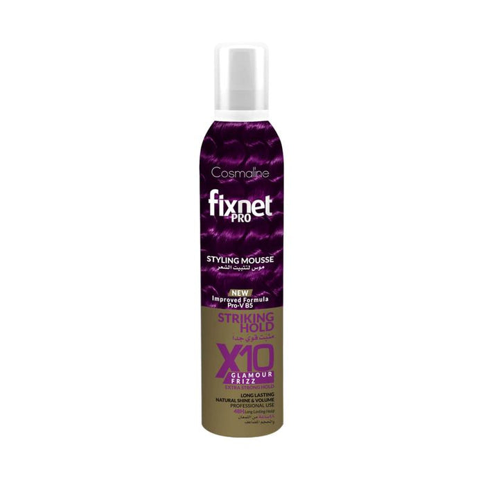 Cosmaline Fixnet Pro Styling Mousse Glamour Volume 300ML