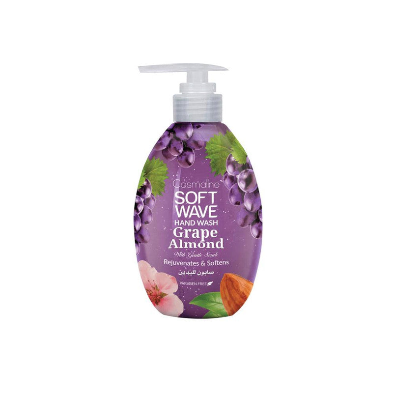 Cosmaline Soft Wave Hand Wash Scrub Grape Almond 550Ml