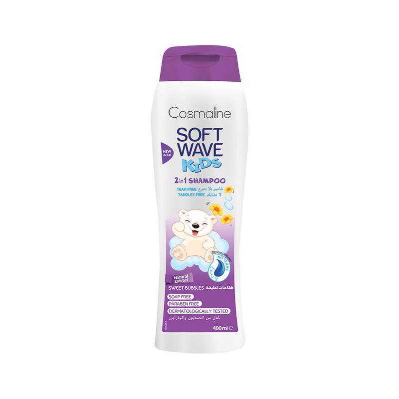 Cosmaline Soft Wave Kids Shampoo Sweet Bubbles 400Ml